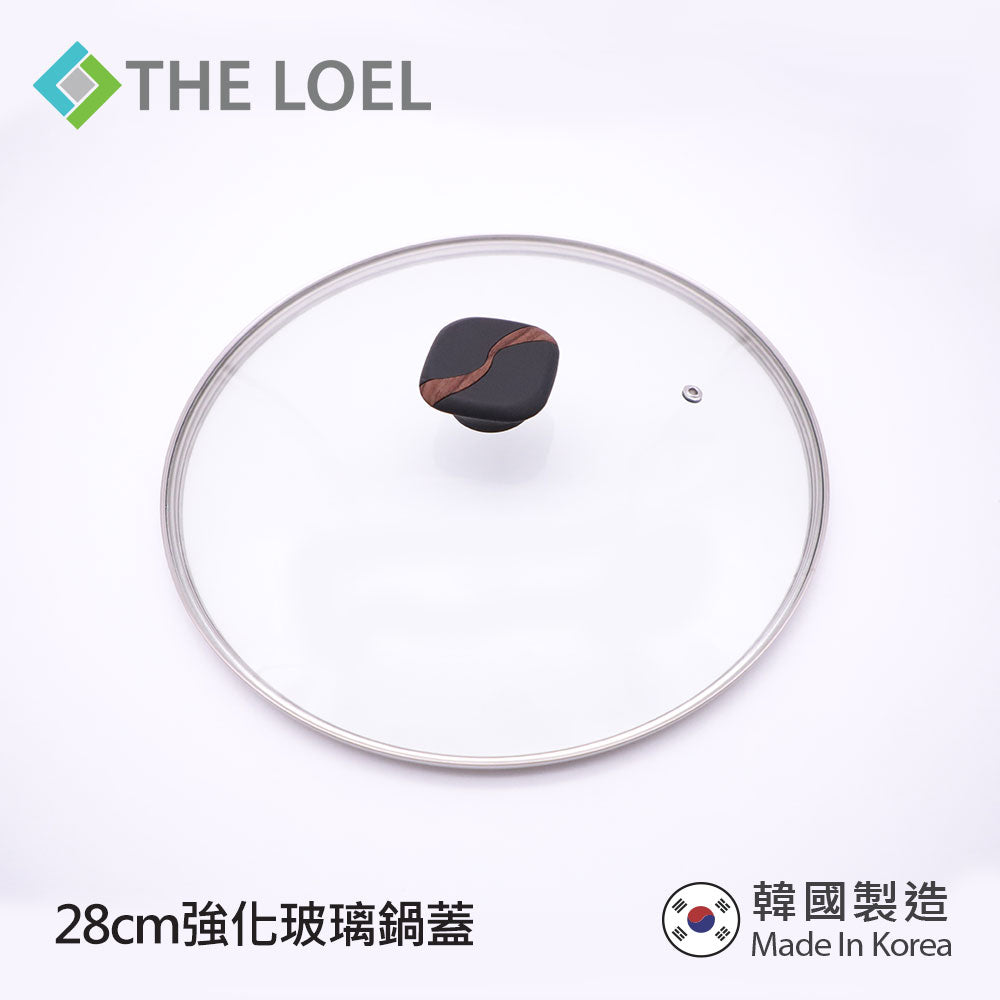 The Loel - 韓國28cm強化玻璃鍋蓋 Korea 28cm Tempered Glass Lid (1pc)