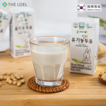 將圖片載入圖庫檢視器 The Loel - 韓國有機豆奶 (添加海藻鈣)(1盒)  Korean Organic Soymilk (Seaweed Calcium) （1Box) 190ml x 16pcs
