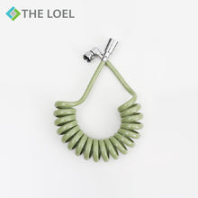 將圖片載入圖庫檢視器 The Loel - 韓國防纏結彈簧線圈花灑喉 - 橄欖綠 3米 Korea Spring Shower Hose - Olive 3M (1pc)
