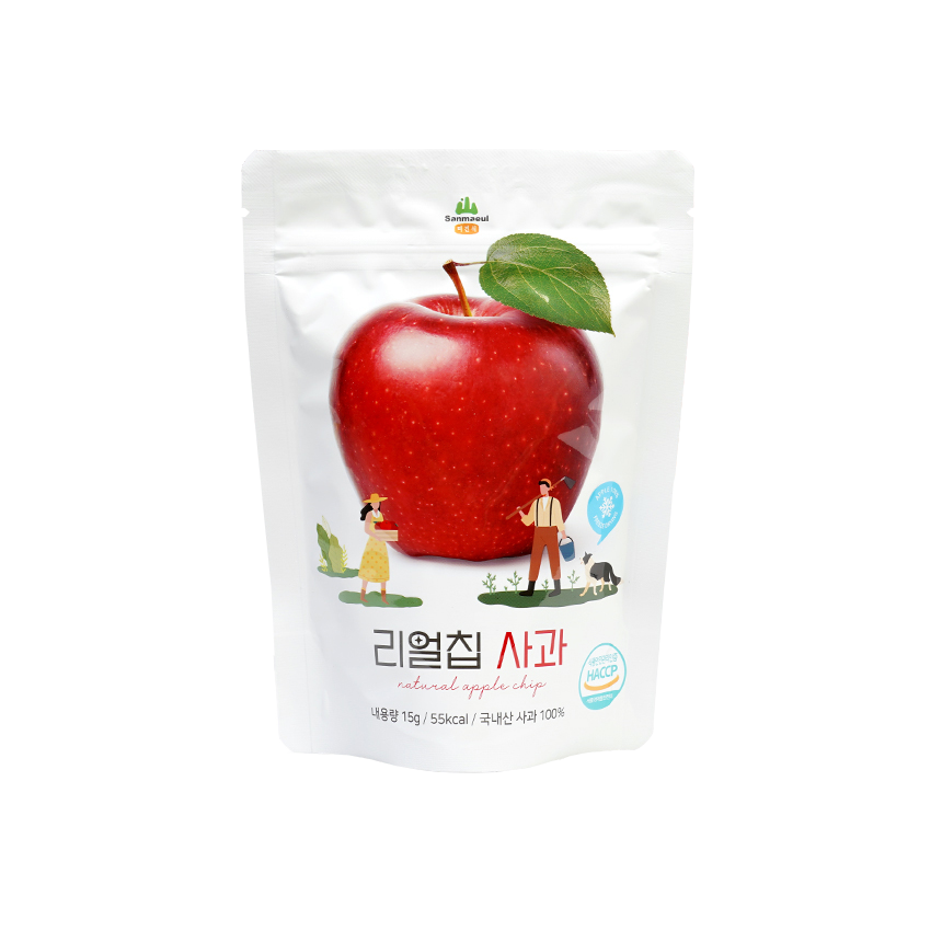 The Loel - 韓國蘋果乾15g (適合10個月或以上) (1pc) 嬰兒冷凍乾果片 Baby Apple Drying Snack 15g (1pc) (10 months or above) Freeze Dried Fruit