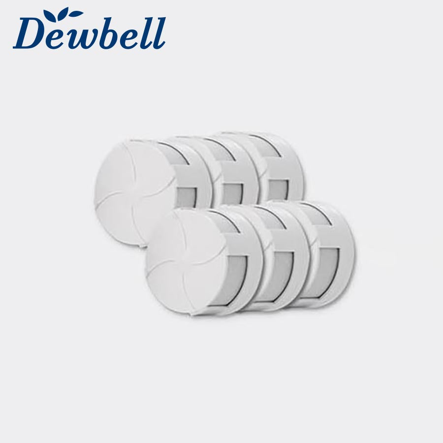 Dewbell - DK-50 高級水龍頭過濾器ACF活性碳濾芯 6件裝 DK-50 Premium Faucet ACF Filter Refill (6pcs/ 1pack)