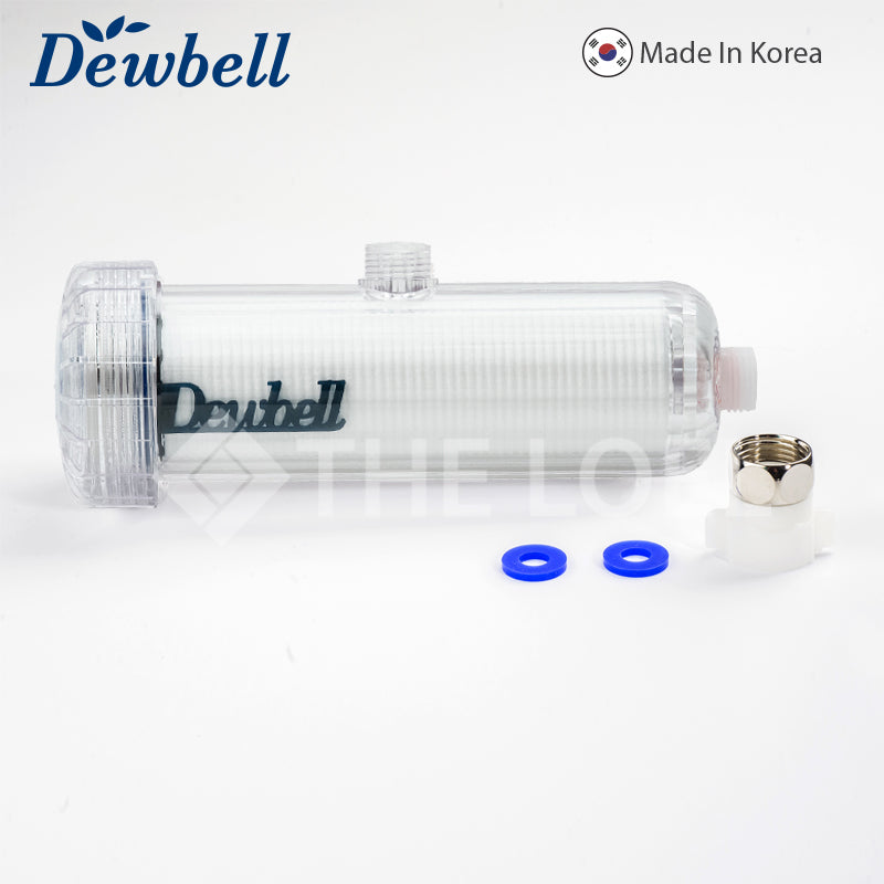 Dewbell - F15 韓國 沐浴花灑過濾器 除氯過濾水器(外殼1個, 黑色高階濾芯1個) Korea Shower Water Filter (1 Shell Case with  1 Black Advancedl Filter)
