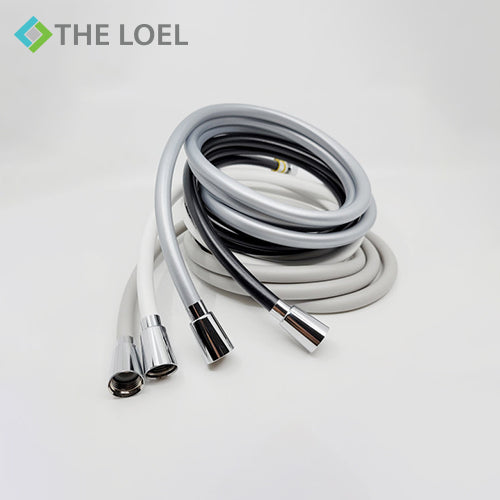 The Loel - 韓國PVC防水漬花灑喉 - 銀色 1.5米 Korea PVC Shower Hose - Silver 1.5m (1pc)