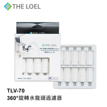 Load image into Gallery viewer, THE LOEL 韓國360°旋轉水龍頭過濾器 TLV-70套裝 (1 濾水器+ 14 濾芯)  Korea 360° Rotating Faucet Filter TLV70 Set (1 Body + 14 Filters)
