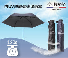 Load image into Gallery viewer, The Loel - 韓國Hyuprip超輕盈迷你雨傘(黑色/海軍藍) (1入) Korea Hyuprip Ultra Lightweight Mini Foldable Umbrella (Black/Navy) (1pcs)
