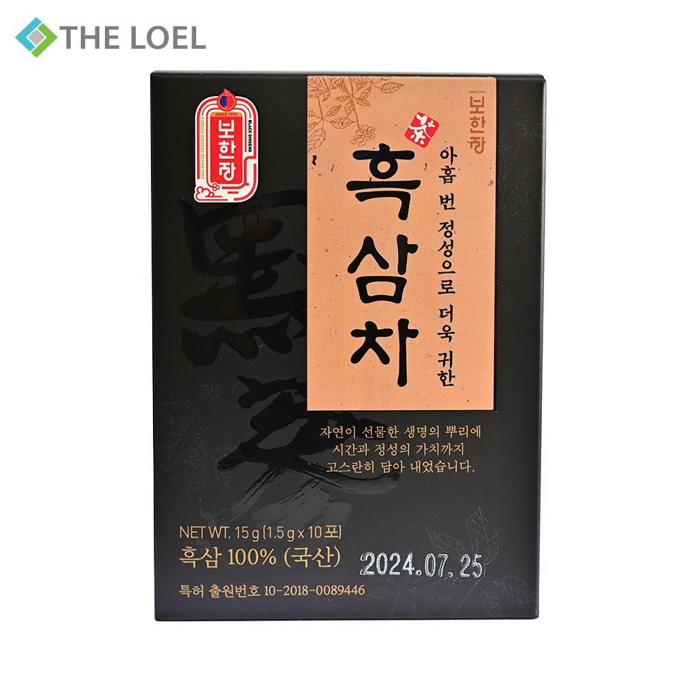 The Loel - 韓國黑蔘茶 Korea Black Ginseng Tea Bag 1.5g x 10pcs