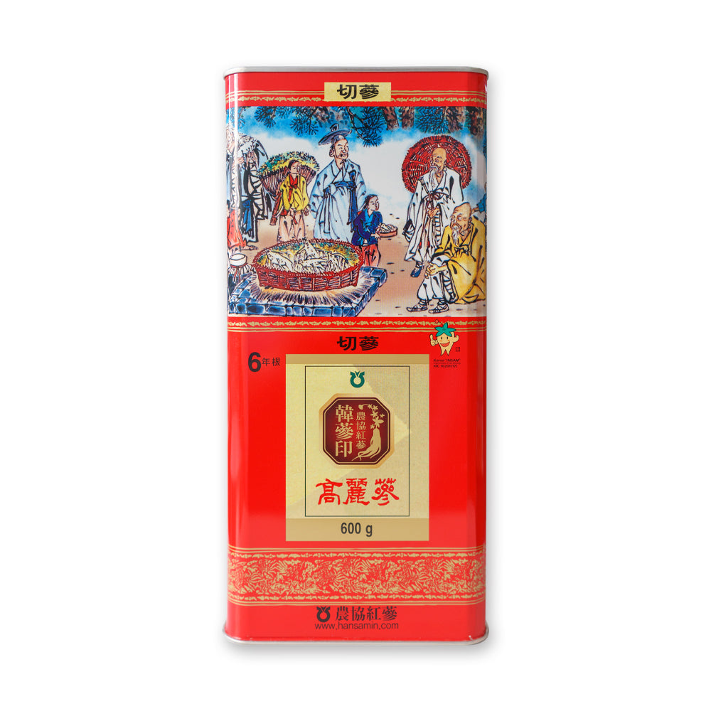 The Loel -韓蔘印高麗人蔘(切蔘) (600克) 《韓國國營品牌》 Hansamin Korean Red Ginseng (Cut) 600g 