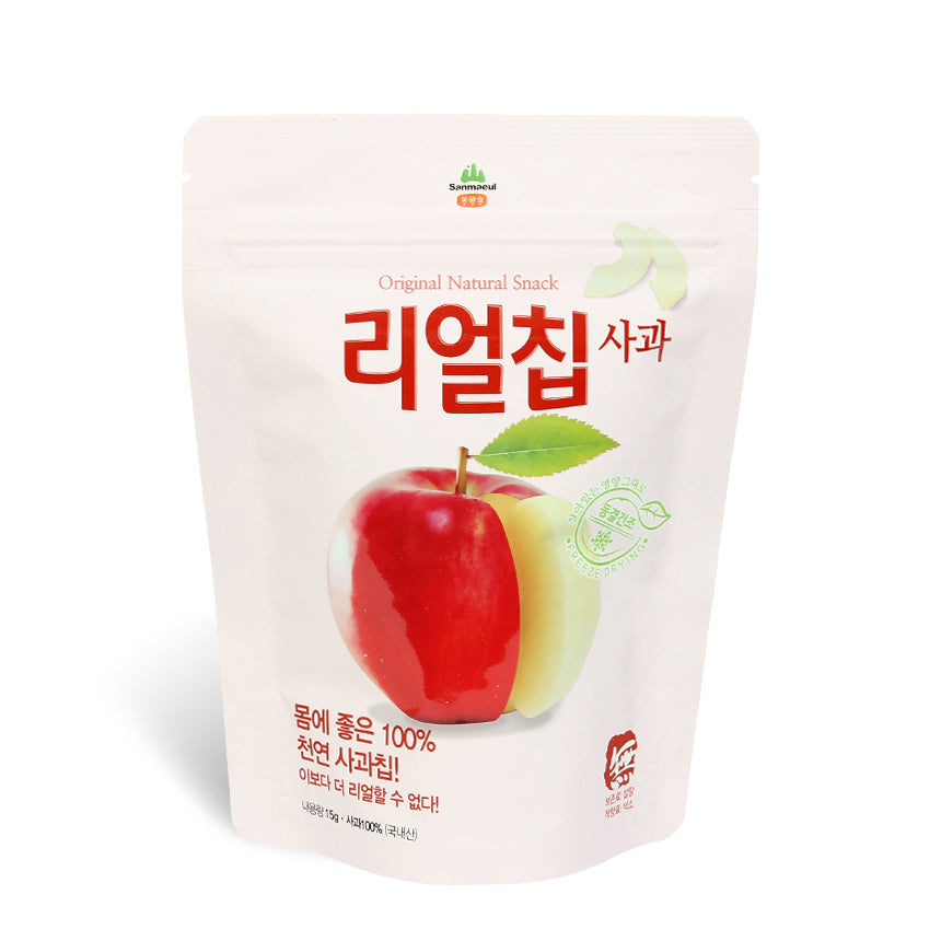 The Loel - 韓國蘋果乾15g (適合10個月或以上) (1pc) 嬰兒冷凍乾果片 Baby Apple Drying Snack 15g (1pc) (10 months or above) Freeze Dried Fruit